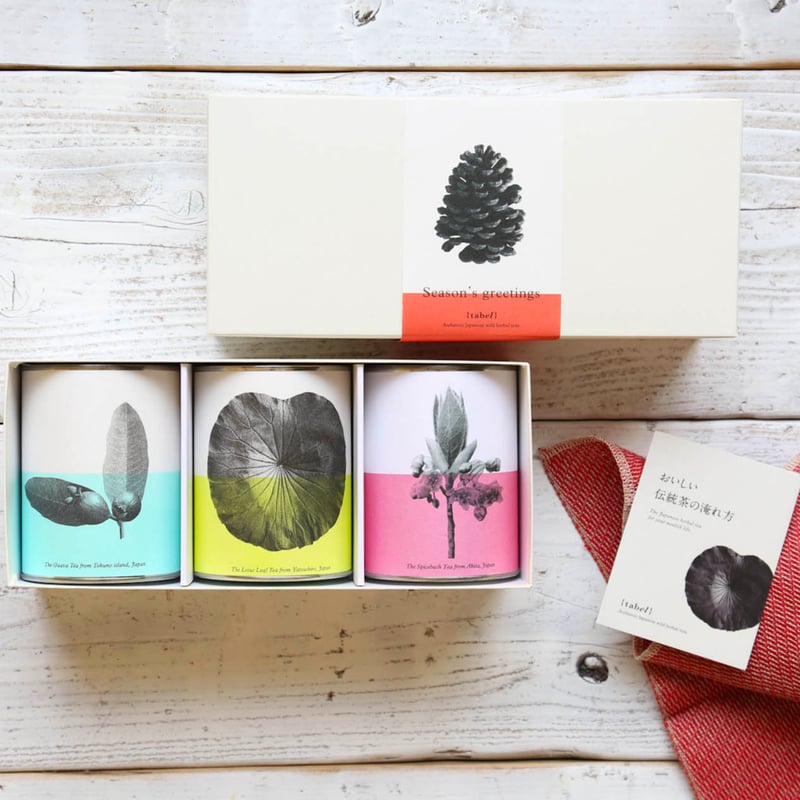 大切な人に贈る、伝統茶3缶セット「Refresh」/はす茶、グァバ茶