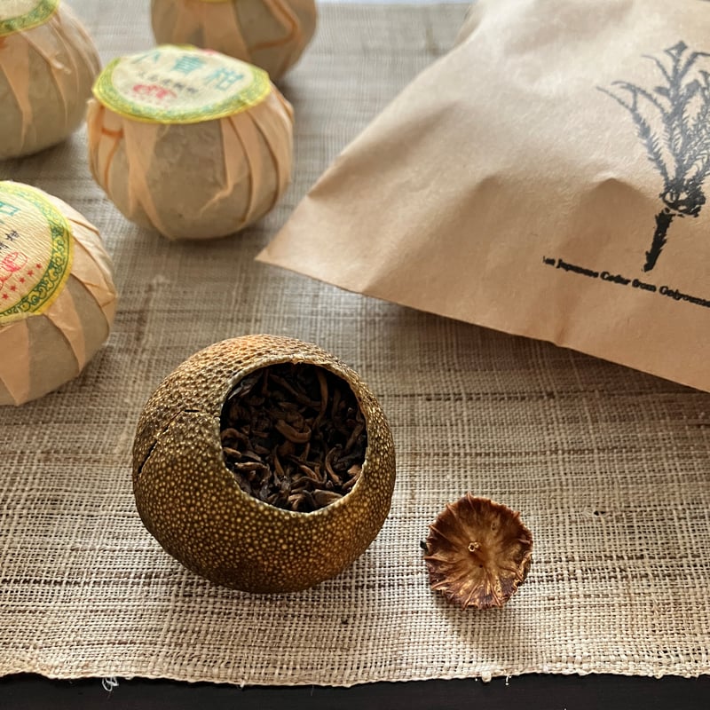 3年熟成の宮廷茶・小青柑茶（5個入） | 伝統茶{tabel}