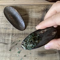 【秋田・樺細工】茶箕　木の葉　米沢研吾作