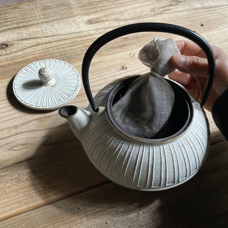 ずっと使える。和歌山の麻の茶袋
