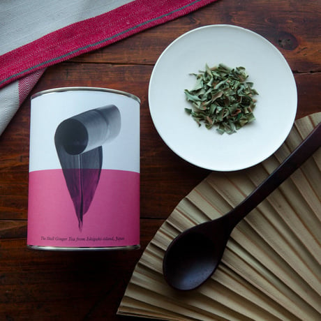 石垣島の香り華やか月桃茶/リーフ 20g 缶