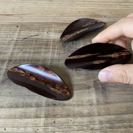 【秋田・樺細工】茶箕　木の葉　米沢研吾作