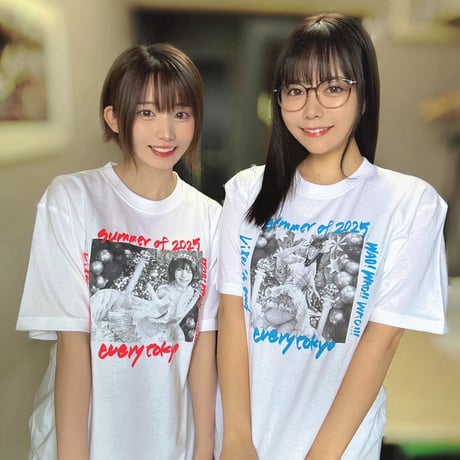 東雲うみ×everytokyoコラボ WAO!!フォトT-shirts