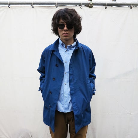 BREATHATEC® INDIGO NYLON COAT