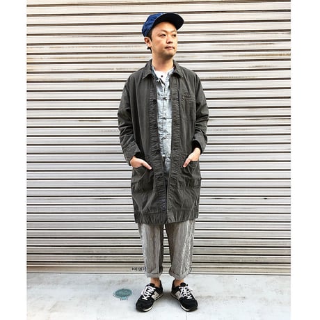 MOLESKIN COAT(炭染)