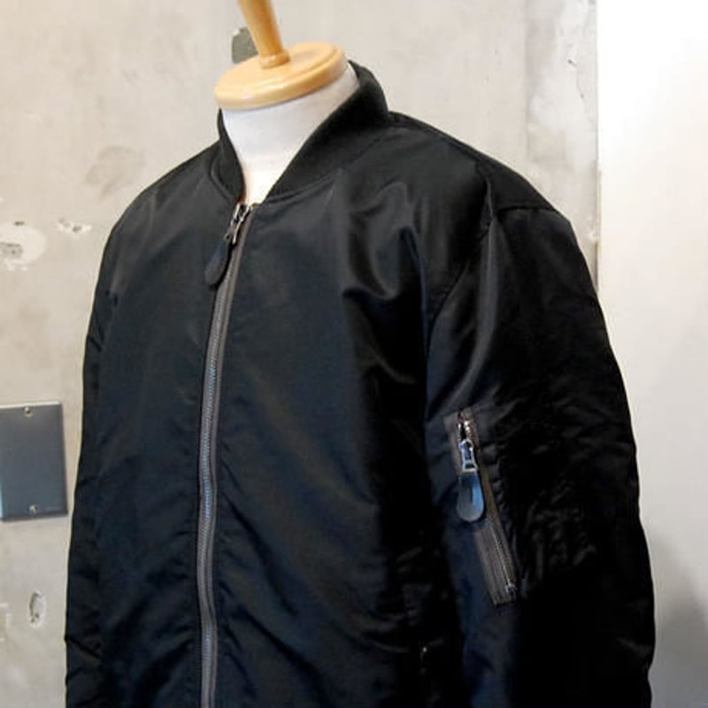 MA-1 70s 実物 70s MA-1 【超希少縦ステッチ】 フライトジャケット 米軍実物 70