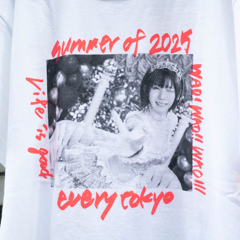 えなこ×everytokyoコラボ WAO!!フォトT-shirts | everytokyo
