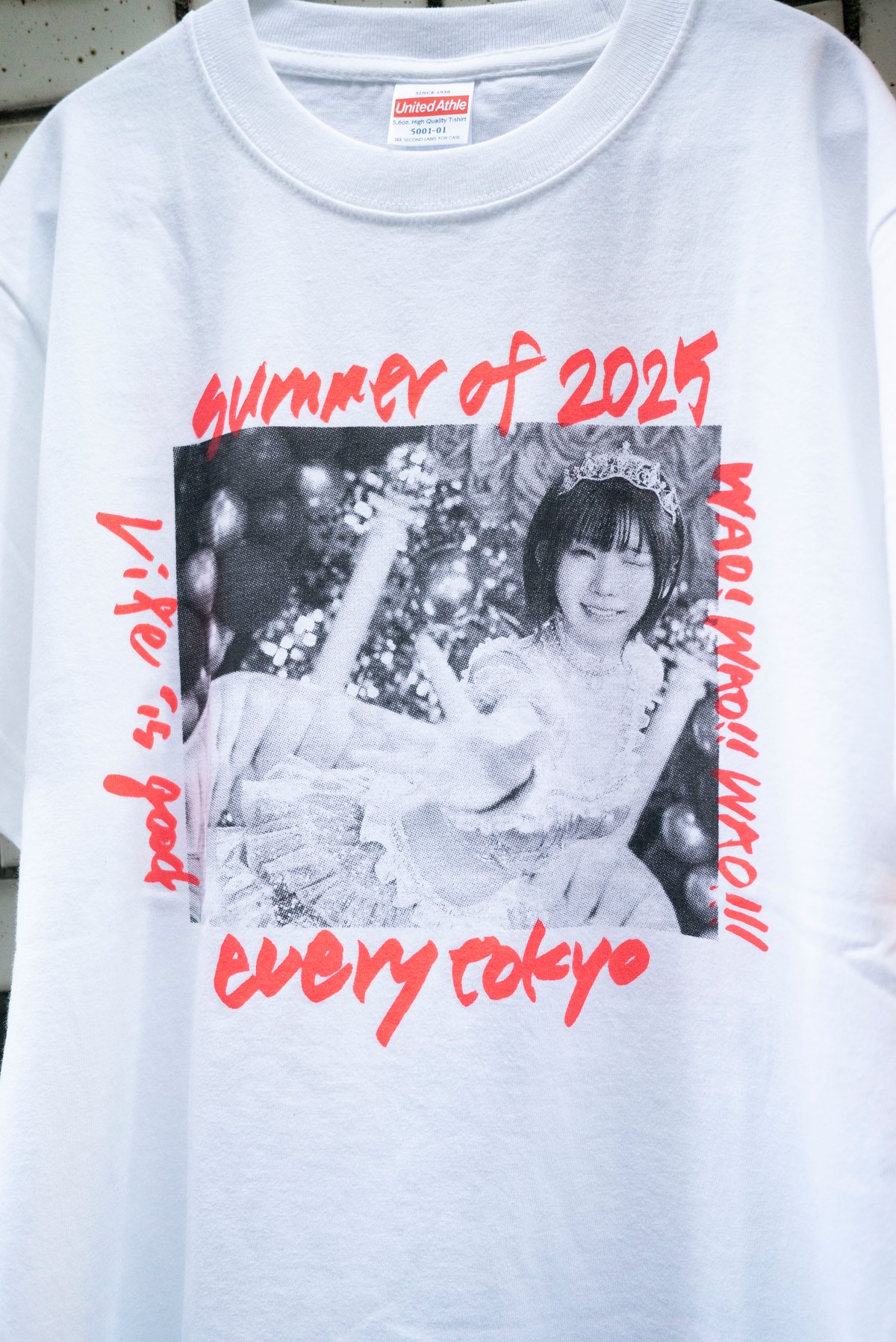 えなこ×everytokyoコラボ WAO!!フォトT-shirts | everytokyo