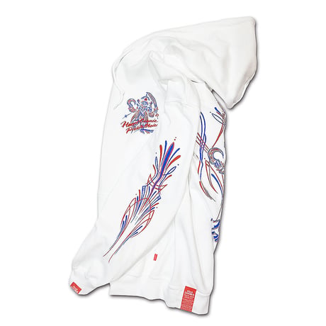 PIRATE PINSTRIPE HOODY SWEAT