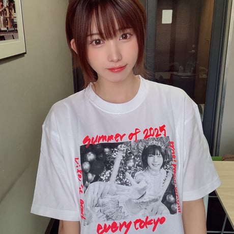 えなこ×everytokyoコラボ WAO!!フォトT-shirts