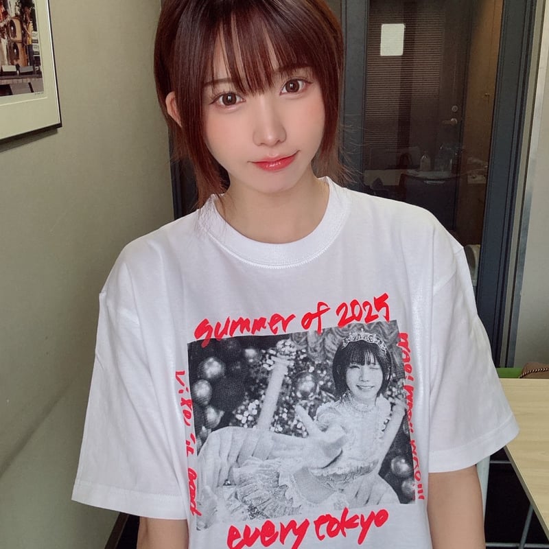 えなこ×everytokyoコラボ WAO!!フォトT-shirts | everytokyo