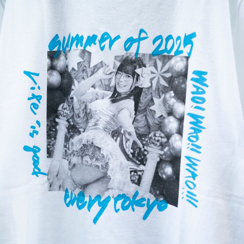 東雲うみ×everytokyoコラボ WAO!!フォトT-shirts | everytokyo