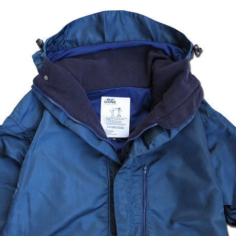 INDIGO NYLON MOUNTAIN JACKET