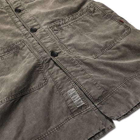MOLESKIN COAT(炭染)