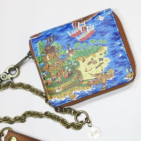 PIRATES ISLAND CHAIN WALLET