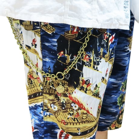 PIRATES ISLAND ALOHA SHORT PANTS