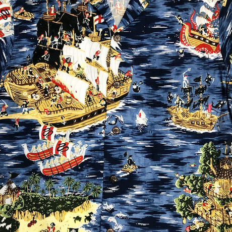 PIRATES ISLAND ALOHA SHIRTS