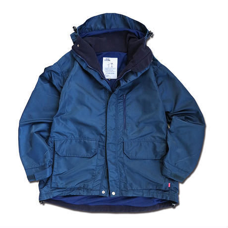 INDIGO NYLON MOUNTAIN JACKET