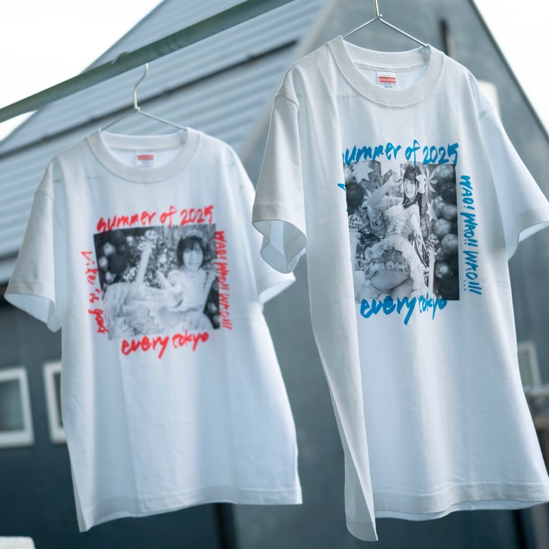 東雲うみ×everytokyoコラボ WAO!!フォトT-shirts | everytokyo