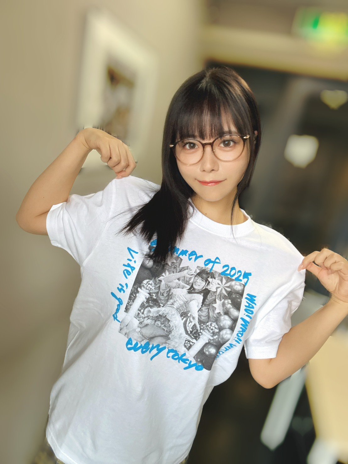 東雲うみ×everytokyoコラボ WAO!!フォトT-shirts | everytokyo