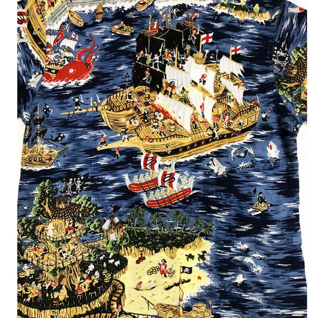 PIRATES ISLAND ALOHA SHIRTS