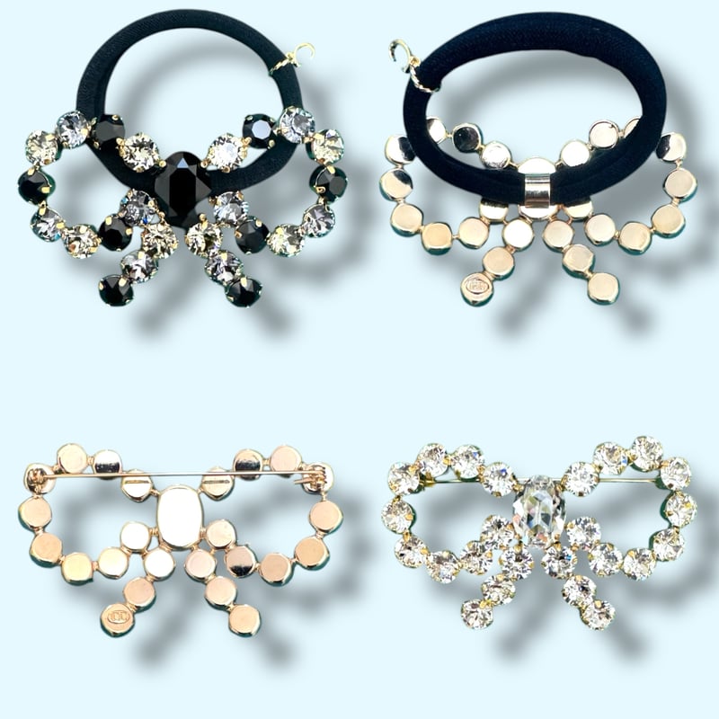 CANDY RIBBON ブローチ／ヘアゴム①〜④ | casaceleste