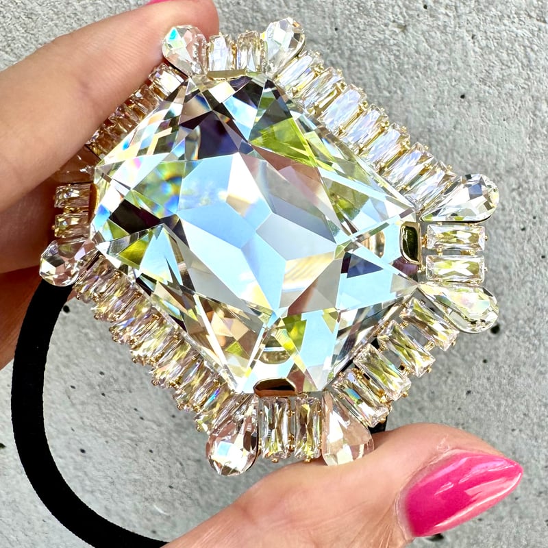 ヘアゴム No.363 再再再再再入荷Queen Square Bijoux Hair Tie | casaceleste