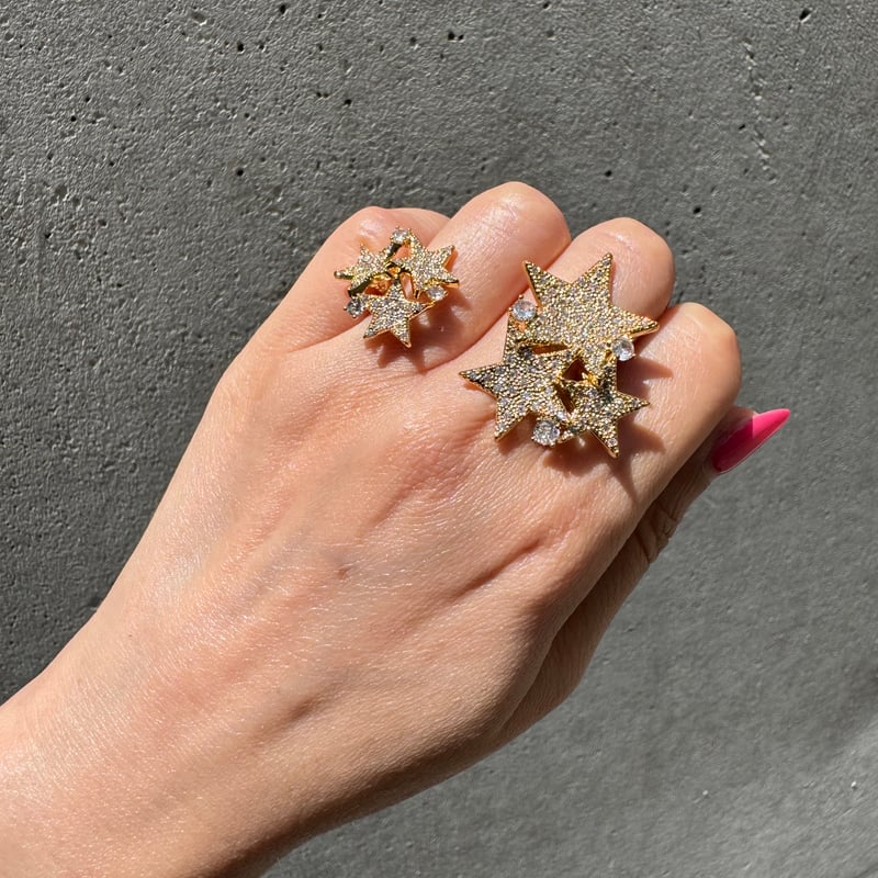 S*A様 Blooming DAISY イヤリング casaceleste｜S*A様 Blooming DAISY