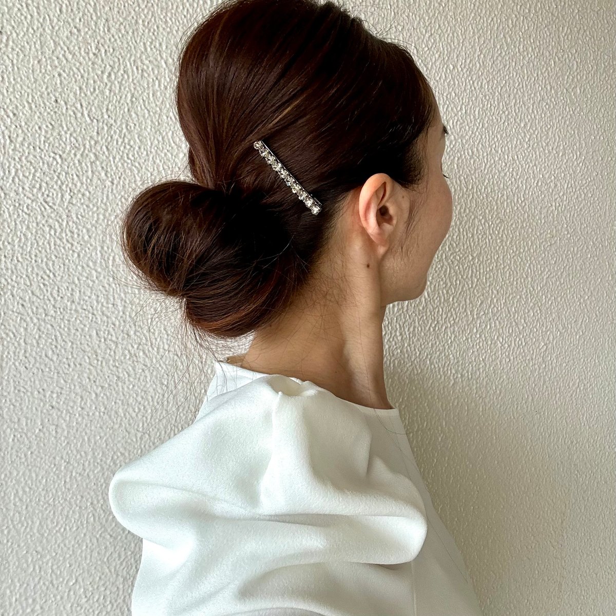 ヘアアクセサリー ANDWANG bijou hair clip set Bijoux Line Hair Clip 2本セット | casaceleste