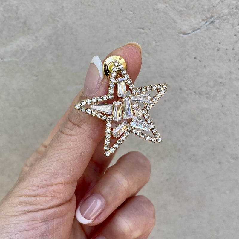 （29）アクセサリー　イミテーション　ネックレス　ピアス　指輪　ブローチ 発送2日内]4点セット✾選べるネックレス、ブローチ、ピアス/イヤリング