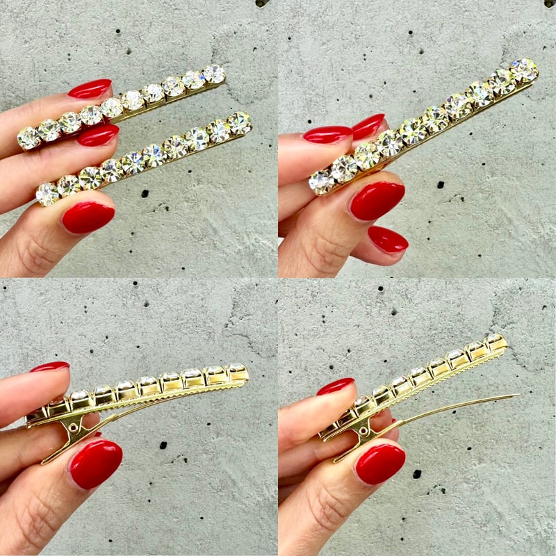 Bijoux Line Hair Clip 2本セット | casaceleste