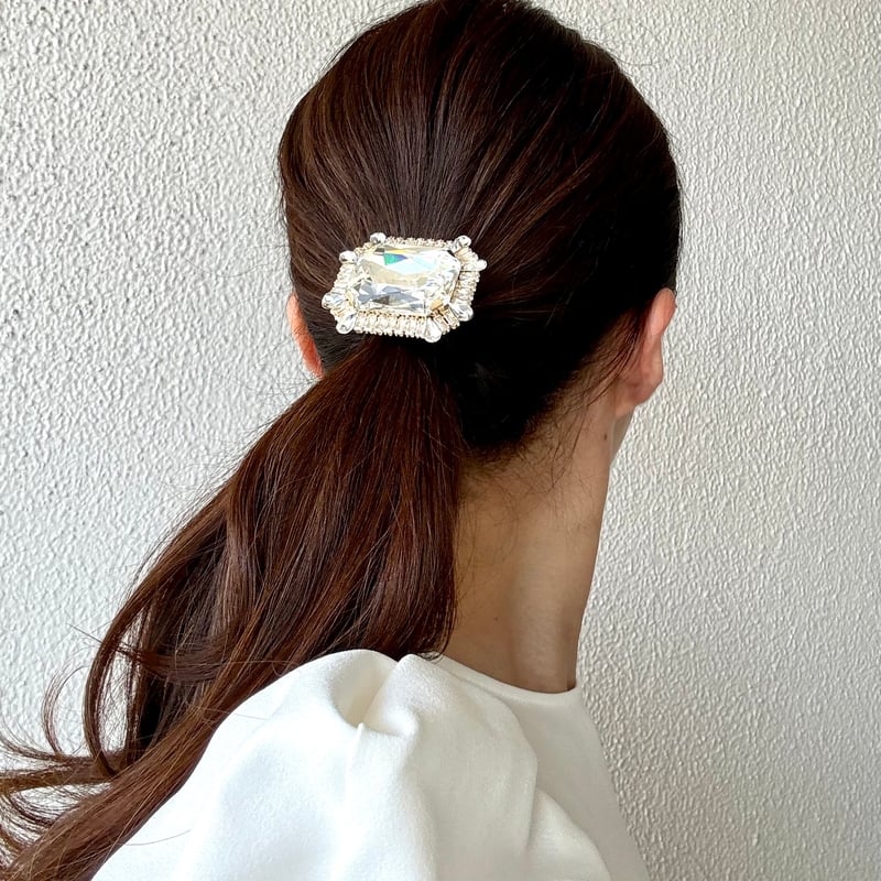 再再再再再入荷Queen Square Bijoux Hair Tie | casaceleste