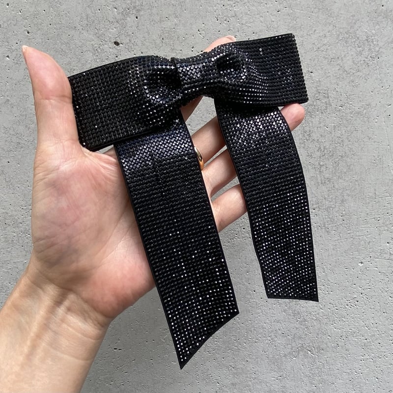 THE HANY Bijouxスパークルリボンバレッタ箱付き THE HANY Bijouxスパークルリボンバレッタ箱付き スパークル