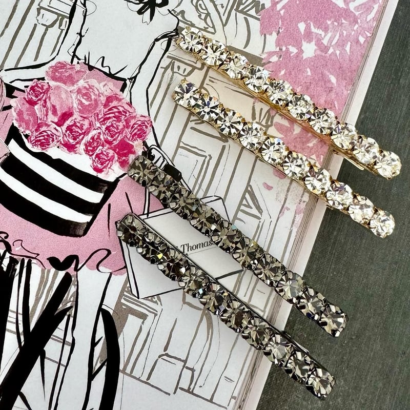 Bijoux Line Hair Clip 2本セット | casaceleste