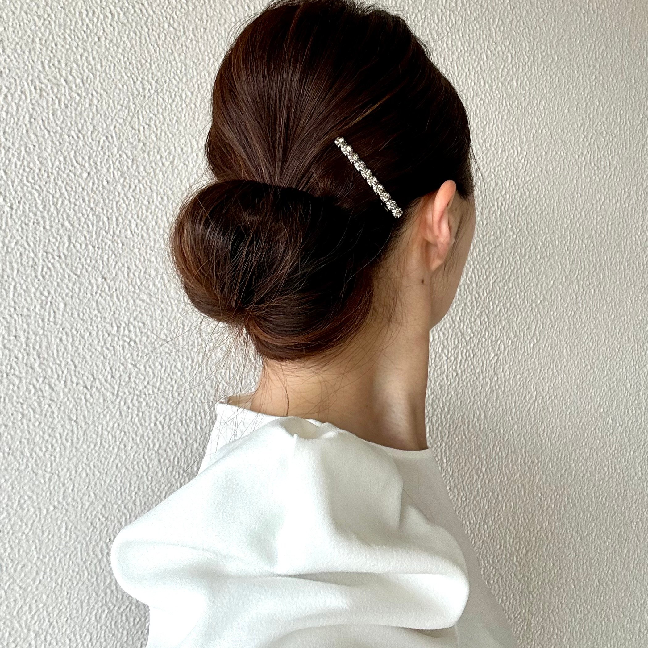 ヘアアクセサリー ANDWANG bijou hair clip set Bijoux Line Hair Clip 2本セット | casaceleste
