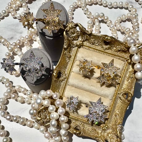 S*A様 Blooming DAISY イヤリング casaceleste S*A様 Blooming DAISY