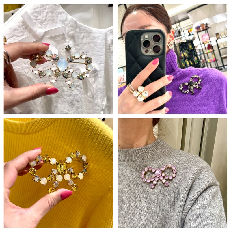 CANDY RIBBON ブローチ／ヘアゴム①〜④ | casaceleste