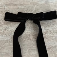 velvet ribbon* black
