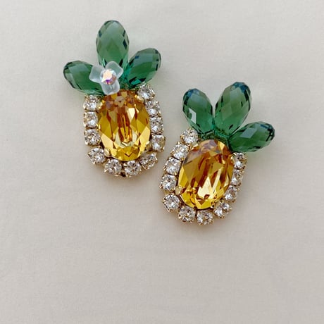 pineapple *張り付きタイプ　golden topaz