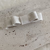 stitch suède barrette*light gray