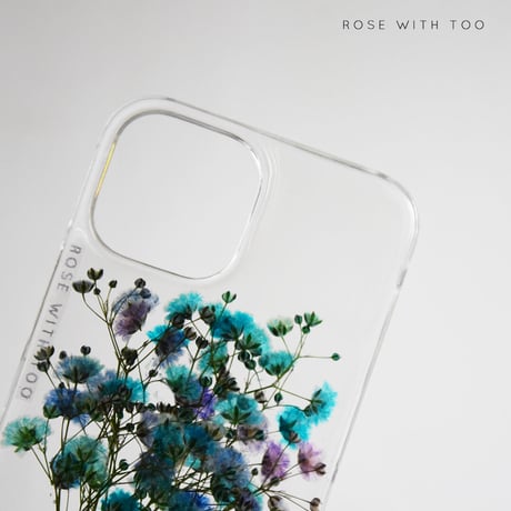 《outlet》 iPhone 13mini 押し花スマホケース  230218_4