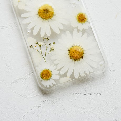 【リング不可】iPhone / 押し花ケース 200603_3