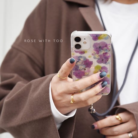 iPhone..etc / 押し花ケース 221228_1