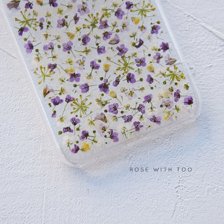 iPhone / 押し花ケース 20191225_7