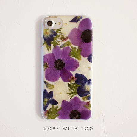 iPhone / 押し花ケース 1219_3