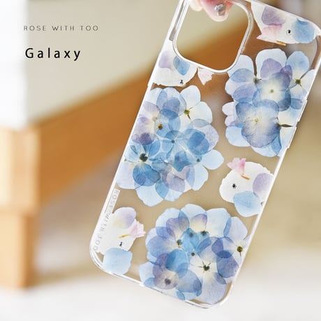 Galaxy /   押し花スマホケース  220723_2