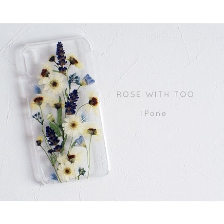 iPhone / 押し花ケース 20191204_3