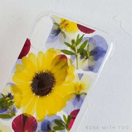 iPhone / 押し花ケース 20190529_4