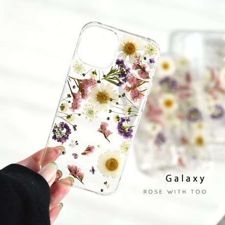 Galaxy /   押し花スマホケース 20200318_3