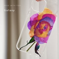 Galaxy /   押し花スマホケース  220831_4